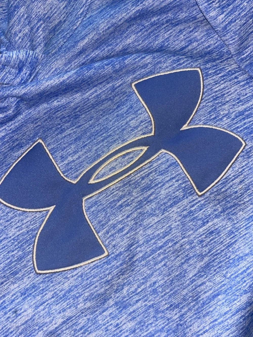Under Armour Royal Blue Hoodie with Gray Trim